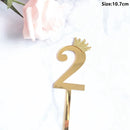 Taoup 1pc One First Birthday Party Hats 1st 2nd 3rd Crown Birthday Hats Number One Party Decors Kids Accessories Newborn Child