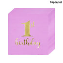 Taoup 1pc One First Birthday Party Hats 1st 2nd 3rd Crown Birthday Hats Number One Party Decors Kids Accessories Newborn Child