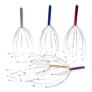 1PCS Unisex Octopus Head Scalp Relaxation Massage Pain Relief Body Massager Stress Release Relaxing Claw Metal Massager Device
