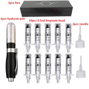 2 IN 1 High Pressure Hyaluronic Acid Pen For Anti Wrinkle Lifting Lip hyaluron gun atomizer Lip injection pen For Tattoo Tip