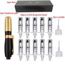 2 IN 1 High Pressure Hyaluronic Acid Pen For Anti Wrinkle Lifting Lip hyaluron gun atomizer Lip injection pen For Tattoo Tip