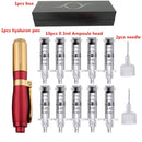 2 IN 1 High Pressure Hyaluronic Acid Pen For Anti Wrinkle Lifting Lip hyaluron gun atomizer Lip injection pen For Tattoo Tip