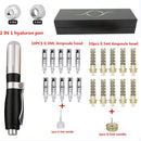 2 IN 1 High Pressure Hyaluronic Acid Pen For Anti Wrinkle Lifting Lip hyaluron gun atomizer Lip injection pen For Tattoo Tip