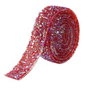 1 Roll Rhinestones Tape/Resin Crystal Rhinestones Trimming Wedding Rhinestones /Rhinestone Ribbon for DIY Shoes Banding Garment