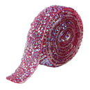 1 Roll Rhinestones Tape/Resin Crystal Rhinestones Trimming Wedding Rhinestones /Rhinestone Ribbon for DIY Shoes Banding Garment