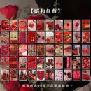 Warm 50pcs/lot INS Natural Scenery Stationery Stickers Aesthetic Travel Book Cute Craft Diary Ablum Bullet Journal Scrapbooking