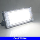 2pcs/lot 50W Led Flood Light AC 220V 230V 240V Outdoor Floodlight Spotlight IP65 Waterproof LED Street Lamp Landscape Lighting