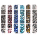 8800PcsEU/US Hot Fix Rhinestones Set/Crystal Glass Hotfix Rhinestone Applicator Iron-on Wand Strass Rhinestone Heat-fix Tool Gun