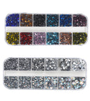 8800PcsEU/US Hot Fix Rhinestones Set/Crystal Glass Hotfix Rhinestone Applicator Iron-on Wand Strass Rhinestone Heat-fix Tool Gun