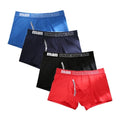 4pcs boxer mens underwear men cotton underpants male pure men panties shorts underwear boxer shorts cotton solid cuecas 365