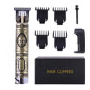 LCD Display Professional Hair Clipper Barber Haircut Sculpture Cutter Rechargeable Razor Trimmer Adjustable Cordles Edge for Men
