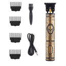 LCD Display Professional Hair Clipper Barber Haircut Sculpture Cutter Rechargeable Razor Trimmer Adjustable Cordles Edge for Men