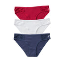 3PCS New Cotton Panties Women Comfortable Underwears Sexy Low-Rise Underpants Female Lace Lingerie Briefs Skin-friendly