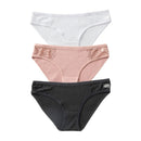 3PCS New Cotton Panties Women Comfortable Underwears Sexy Low-Rise Underpants Female Lace Lingerie Briefs Skin-friendly