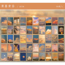 366 pcs of Van Gogh color multi-style kraft paper card Decorative diary Album DIY scrapbook butter material paper retro LOMO