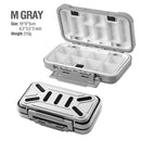 2021 Fishing Waterproof Fishing Tackle Box Double-Sided Opening and Closing Bait Box Multifunctional Hook and Bait Accessory Box