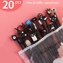 20Pcs/Set Gel Pen Unicorn Pen Stationery Kawaii School Supplies Gel Ink Pen School Stationery Office Suppliers Pen Kids Gifts