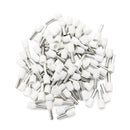 100pcs/Pack E0508 E7508 E1008 E1508 E2508 Insulated Ferrules Terminal Block Cord End Wire Connector Electrical Crimp Terminator