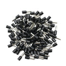 100pcs/Pack E0508 E7508 E1008 E1508 E2508 Insulated Ferrules Terminal Block Cord End Wire Connector Electrical Crimp Terminator