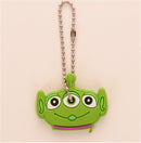1Pcs Protective Key Case Cover for Key Control Dust Cover Holder Cartoon Silicone Organizer Cartoon Home Accessories Supplies