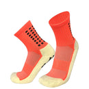 New Style FS Football Socks Round Silicone Suction Cup Grip Anti Slip Soccer Socks Sports Men Women Baseball Rugby Socks