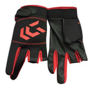 1 Pair Fishing Gloves Women Men Universal Fishing Protection Anti-slip Gloves Three Fingers Outdoor Half Finger Angling Gloves