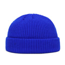 Knitted Hats for Women Skullcap Men Beanie Hat Winter Retro Brimless Baggy Melon Cap Cuff Docker Fisherman Beanies Hats For Men
