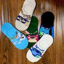 10 pieces = 5 pairs Korea Summer socks women Cartoon Animal bear mouse Socks Cute Funny Invisible cotton Ankle Socks Size 35-41
