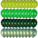 40pcs Green Balloons Set Olive Balloon Metallic Confetti Ballon Jungle Safari Animal Birthday Party Decorations kids Air globos