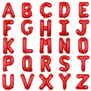 1pc 16 Inch Red Rose Gold Silver Foil Letter Alphabet Balloons Wedding Happy Birthday Party Decoration Kids Baby Shower Supplies