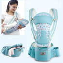 0-48M Ergonomic Front Facing Baby Carrier Infant Baby Hipseat Carrier Front Facing Ergonomic Kangaroo Baby Wrap Sling Travel