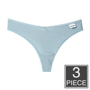 3pcs/lot Panties for Women Sexy Thong Underwear T-Back Briefs Seamless Lingerie Female Fashion Cotton Tanga G-string Breathable