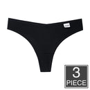 3pcs/lot Panties for Women Sexy Thong Underwear T-Back Briefs Seamless Lingerie Female Fashion Cotton Tanga G-string Breathable