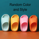 Children's Slippers Summer Pinkycolor cute Beach Shoes For Boys Girls Waterproof Antiskid Bathroom Kids Slippers Soft Baby Shoe