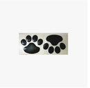 2PCS Car Sticker Cool Design Paw 3D Animal Dog Cat Bear Foot Prints Footprint Decal Car Stickers Silver Gold Auto Accessories