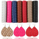 6-10pcs/set A5 15*21cm Rainbow Lychee Glitter Synthetic Leather Set DIY Vinyl for Bows Material Faux Leather Sheets,1Yc9938