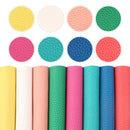 6-10pcs/set A5 15*21cm Rainbow Lychee Glitter Synthetic Leather Set DIY Vinyl for Bows Material Faux Leather Sheets,1Yc9938