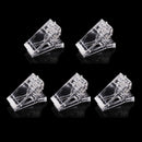 100 Pcs Poly Nail Gel Quick Building Mold Tips Nail Dual Forms Finger Extension Nail Art UV Builder Easy Find Nail Tools