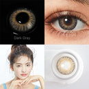 Colored Eye Contacts With Color Contact Lens NEW 3 Tone Colored Contact Lenses For Eyes Natural Beauty 2pcs Yearly Contacts