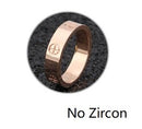 2021 Cross Stainless Steel Zircon Ring With Stone For Woman Girl For Men Couple Ring Wedding Ring