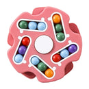 1PC Anti-Stress Rotating Magic Bean Cube Fingertip Fidget Adults Kids Stress Relief Toy Funny Educational Breakthrough Game