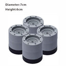 4Pcs Anti Vibration Feet Pads Rubber Legs Slipstop Silent Skid Raiser Mat For Washing Machine Support Dampers Stand Accessories