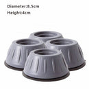 4Pcs Anti Vibration Feet Pads Rubber Legs Slipstop Silent Skid Raiser Mat For Washing Machine Support Dampers Stand Accessories