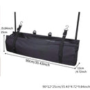 Car Rear Seat Back Organizer Auto Trunk Net Mesh Cargo Storage Bag Pocket Cover Stowing Tidying Interior Camping Accessories