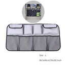 Car Rear Seat Back Organizer Auto Trunk Net Mesh Cargo Storage Bag Pocket Cover Stowing Tidying Interior Camping Accessories