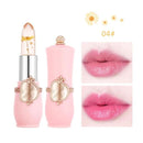 1Pc Crystal Jelly Lip Balm Lipstick Flower Temperature Color Changing Lip Balm Gloss Transparent Long Lasting Moisturizer TSLM1