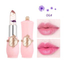 1Pc Crystal Jelly Lip Balm Lipstick Flower Temperature Color Changing Lip Balm Gloss Transparent Long Lasting Moisturizer TSLM1