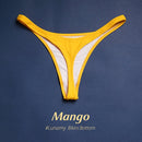 Hot Sale Colourful Lunamy Sexy Bikini Thong Swimwear Women Swimsuit Top And Bottoms T-Back Brazilian Swimming G-String Girl