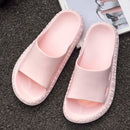 ASIFN Men's Slippers EVA Men Shoes Women Couple Flip Flops Soft Black White Stripes Casual Summer Male Chaussures Femme Slides