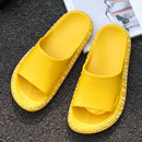 ASIFN Men's Slippers EVA Men Shoes Women Couple Flip Flops Soft Black White Stripes Casual Summer Male Chaussures Femme Slides